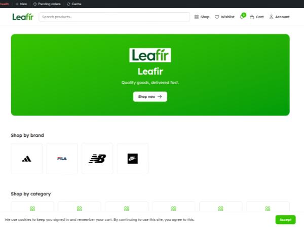 Leafir E-commerce System
